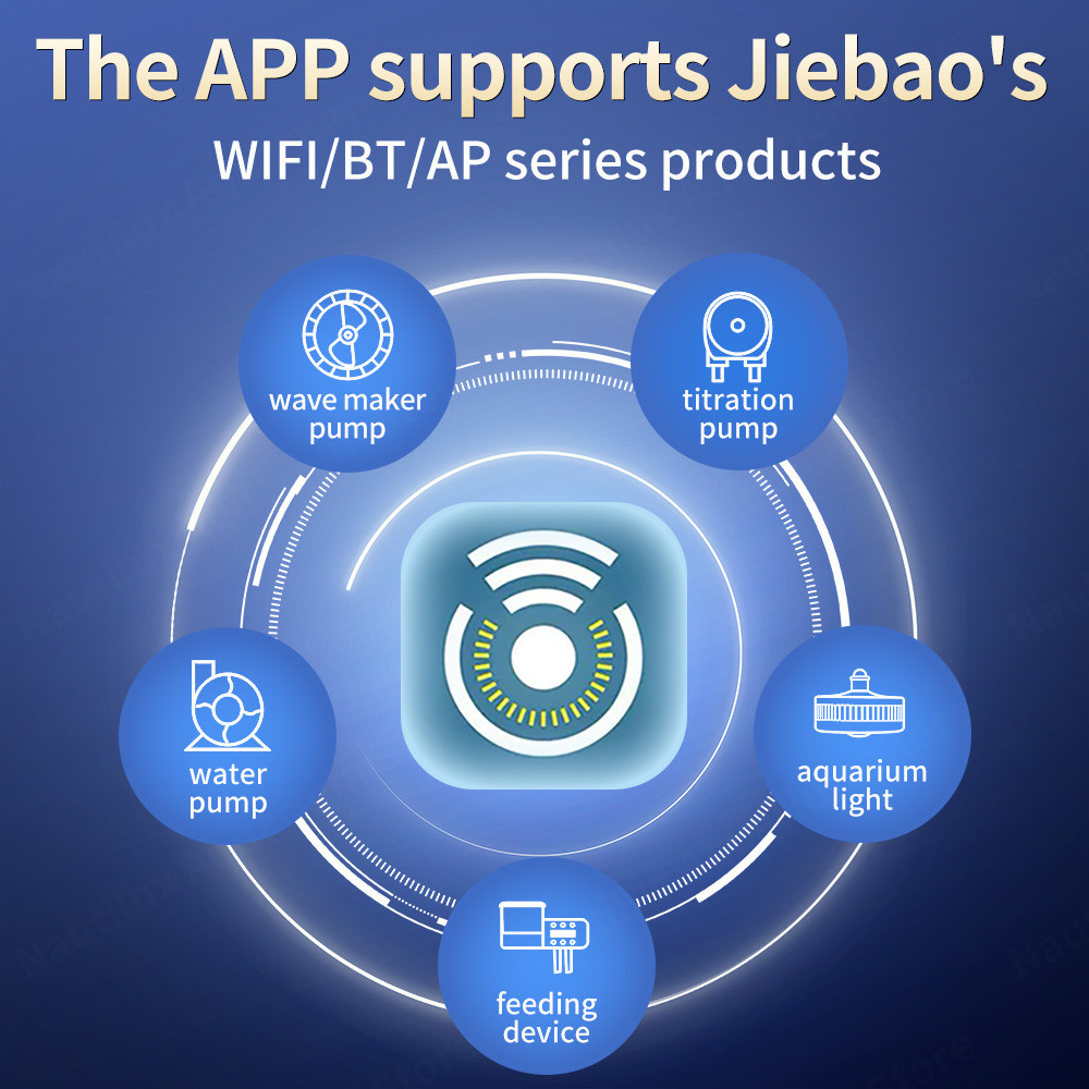 Jebao Jecod DRF Automatic Fish Tank Feeder Remote Control Timed Quantified Large Capacity Food