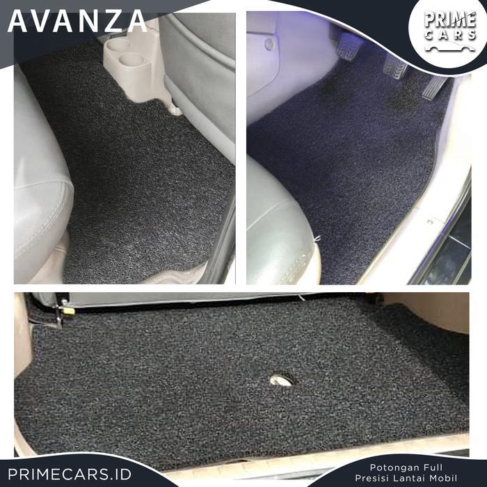 Karpet Mobil Coil Mat Avanza 2003 - 2021 Old/ Grand New/ All New/ Veloz - Mie Bihun 1 Warna Full Set