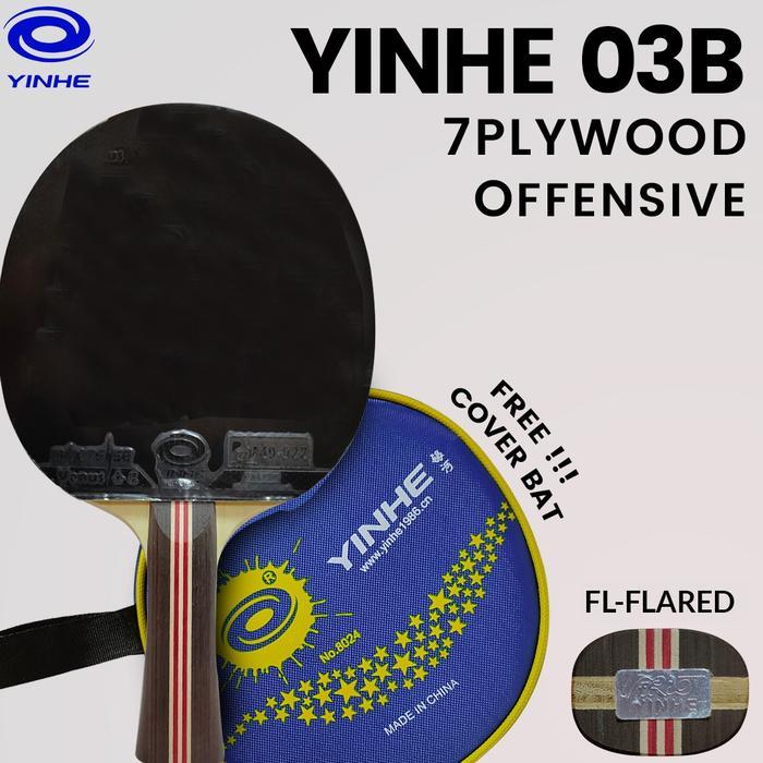 READY Kayu Bat Tenis Meja Yinhe 03B Premade Blade