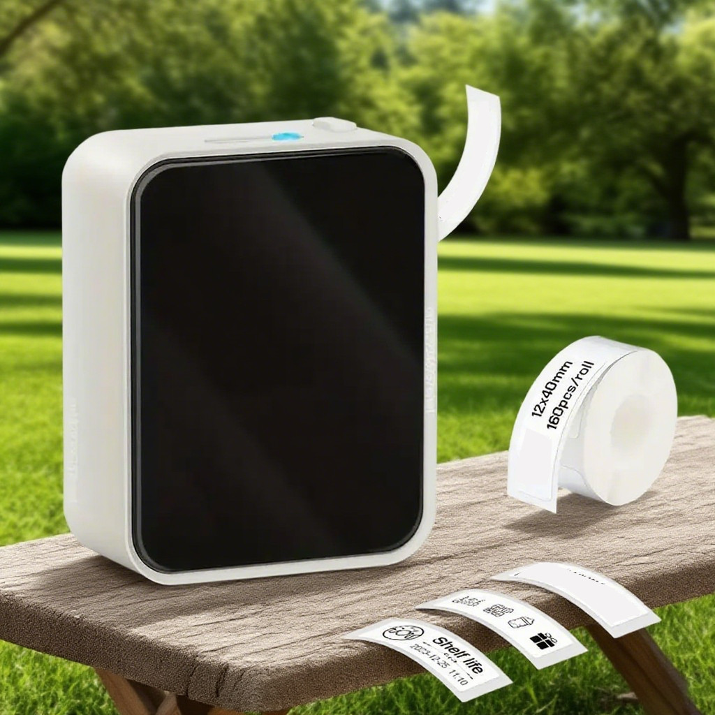 Label Maker with Tape,P7 Mini Thermal Label Maker,Portable Desktop Label Printer,Sticker Printer