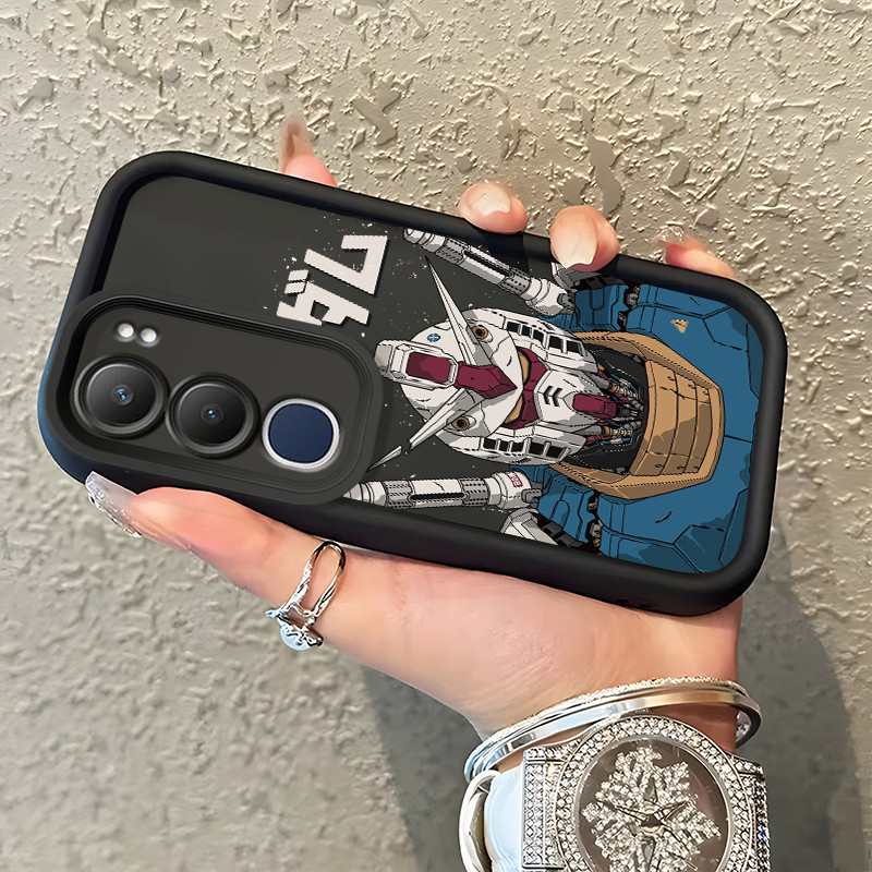 Casing Hp VIVO Y19s Y29 5G Y19s Pro Case Casing Mesin armor pola Kasus HP Tangga Langit Mewah Siliko