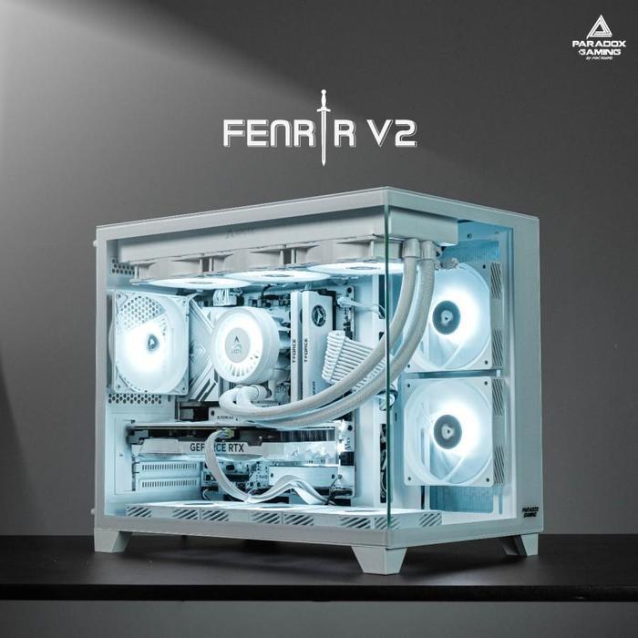 PC RAKITAN GAMING FULL WHITE AMD RYZEN 5 7500F 16GB DDR5 SSD 1TB GEN4 TANPA VGA