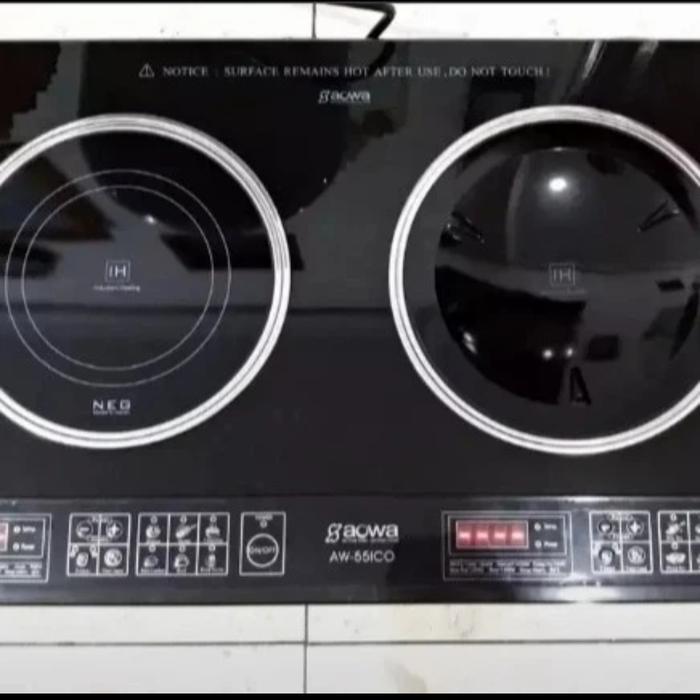 Aowa Double Induction Cooker Aw-55 Ico Kompor Induksi 2 Tungku Co
