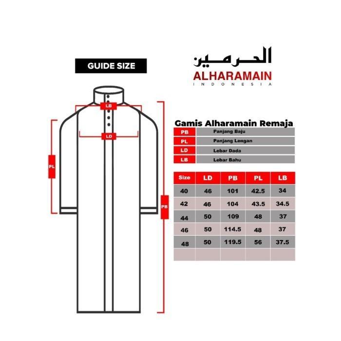 Alharamain Jubah / Gamis Pria Remaja & Dewasa (Vgh 002)