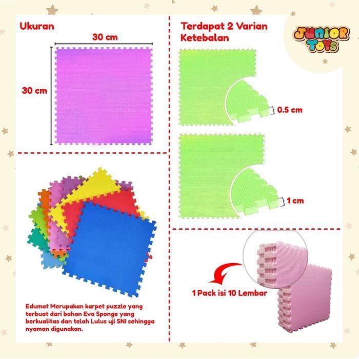 Karpet Puzzle Busa Eva Edumats Polos