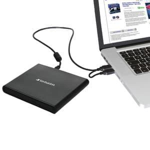 Verbatim External Slimline CD/DVD Writer 98938