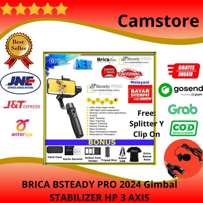 Brica B-Steady Pro 2024 3-AXIS Gimbal Stabilizer HP/Bsteady Pro 2024