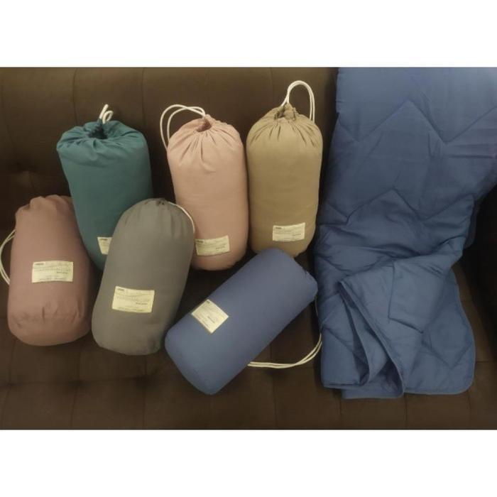 DISKON Informa Selimut Bedcover Marshmallow Blanket Bed Cover Polos Travel READY STOCK
