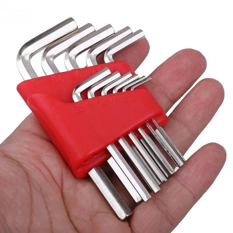 5/8/11 Pcs Metric Allen Wrench Set Inch Wrench L Wrench Keys Size Allen Key Short Arm Vehicle Repair