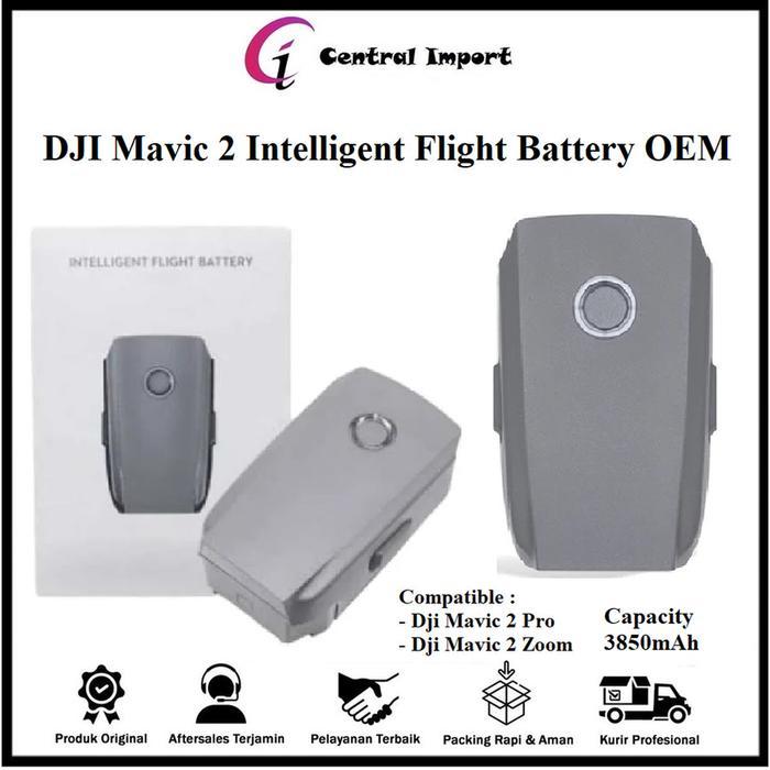 Dji Mavic 2 Pro Battery - Dji Mavic 2 Zoom Baterai - Dji Mavic 2 Pro / Zoom Batre 3850mah