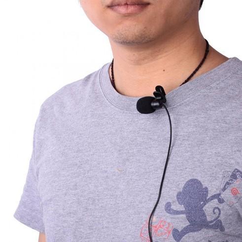 Wireless Clip-On Microphone Sk750 Dual Mini Mic For Kamera Smartphone