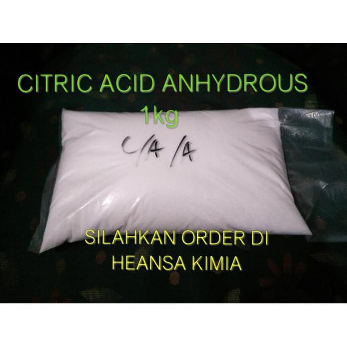 "New" CITRIC ACID ANHYDROUS 1KG