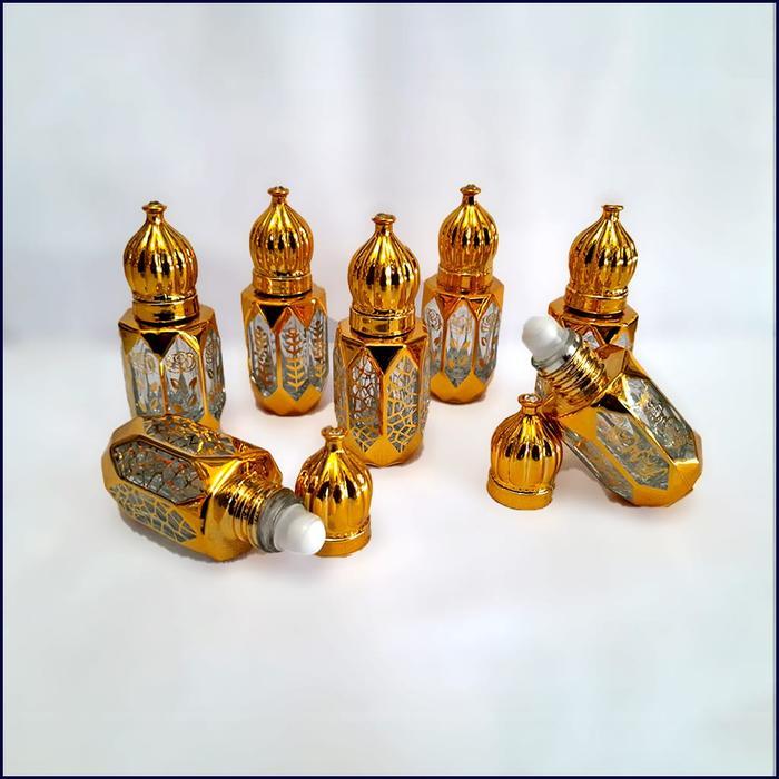 "New" Botol Parfum Antik Mewah Roll On 7ml Saudi