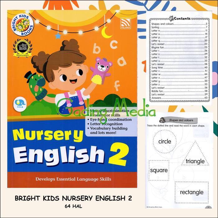 BRIGHT KIDS BOOKS - ENGLISH NURSERY 2