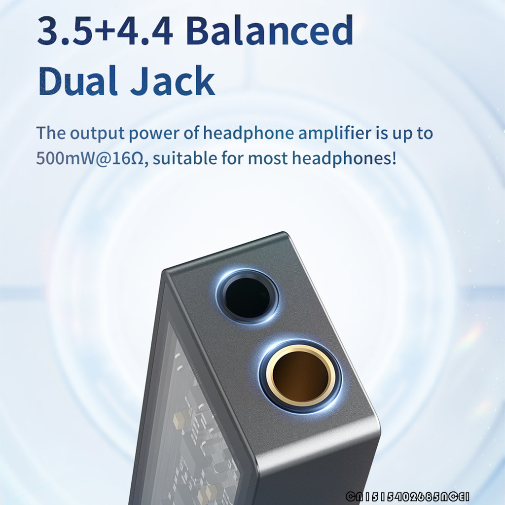 SMSL D10 Portable USB Headphone Amp Hi-res Audio DAC 2x CS43131 Decoding 4.4mm Balanced Digital