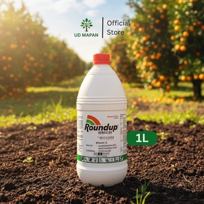 Promo Roundup 1 Liter Herbisida Pembasmi Gulma & Rumput Bandel Obat Rumput Cepat Mati Termurah