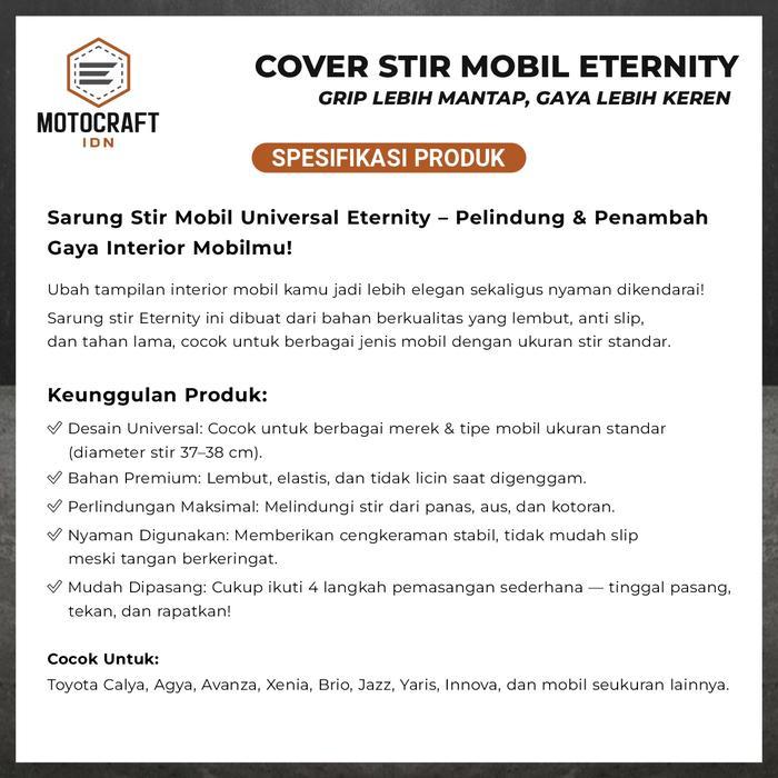 "New" Sigra Sarung Setir/Cover Stir Mobil Exclusive/stir sporty/stir murah