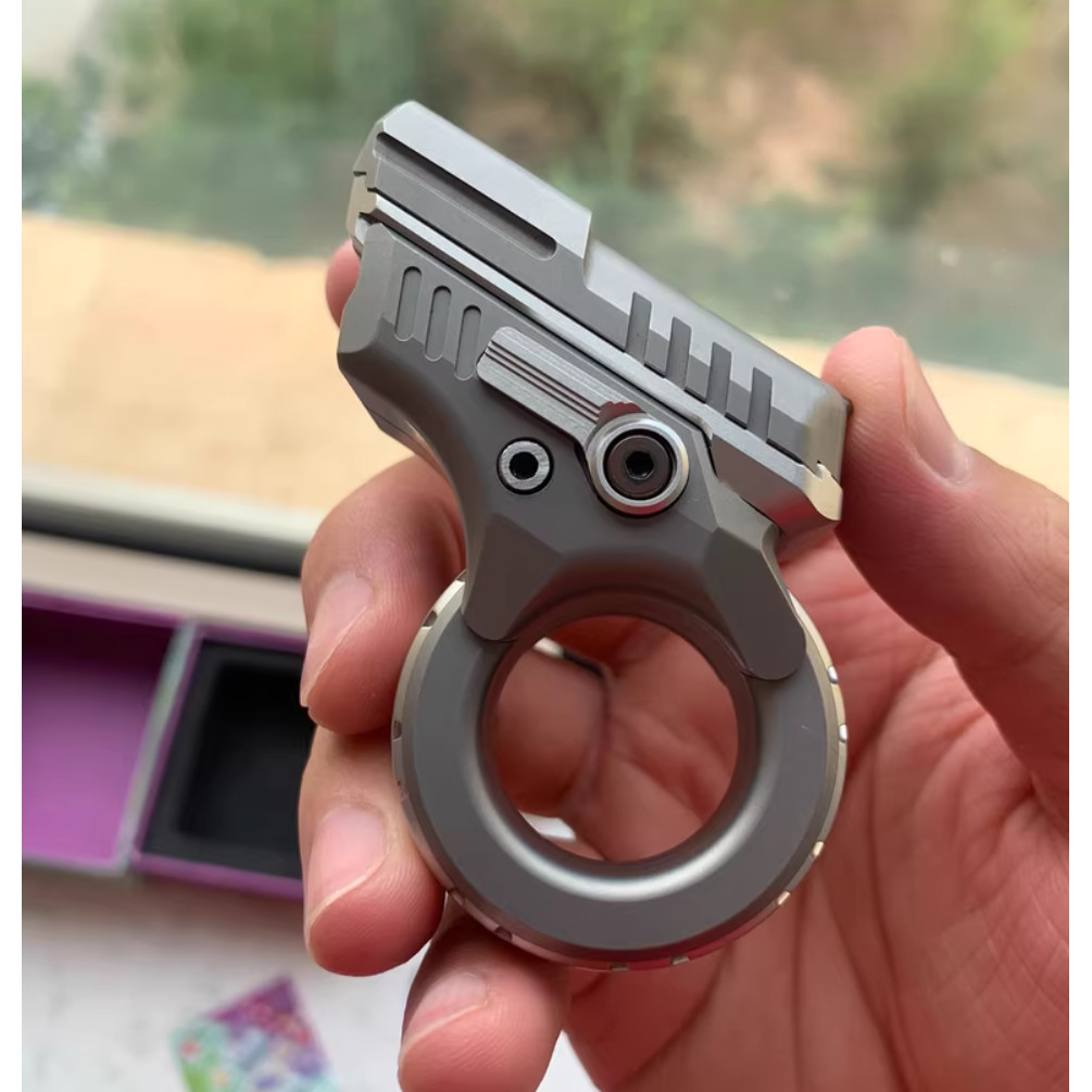 Used EDC AcEdc&GoBiggeR Azu zoom fidget slider Decompression toys