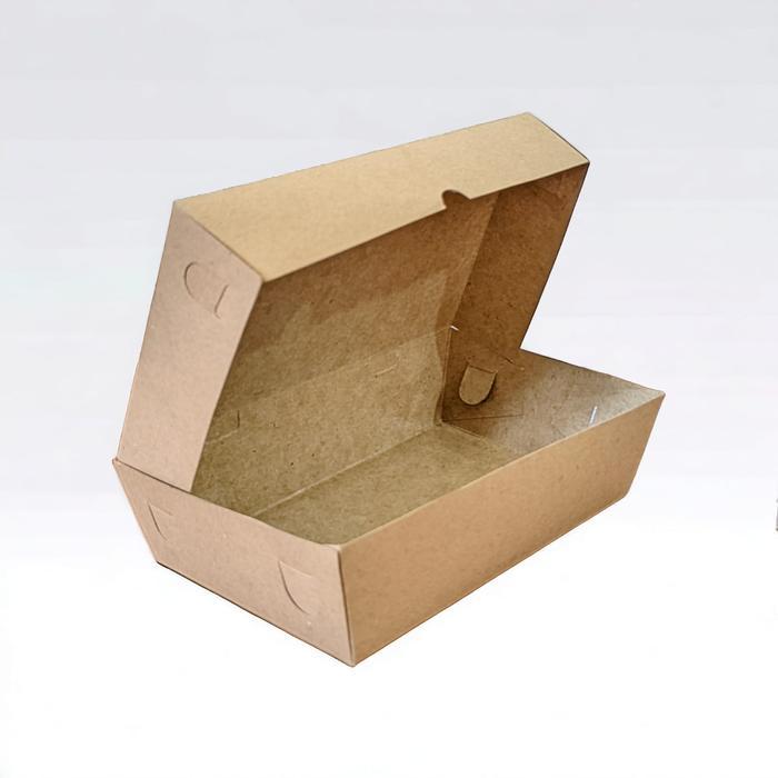 Paper Lunch Box Large Laminasi 100 Pcs 325 Gsm