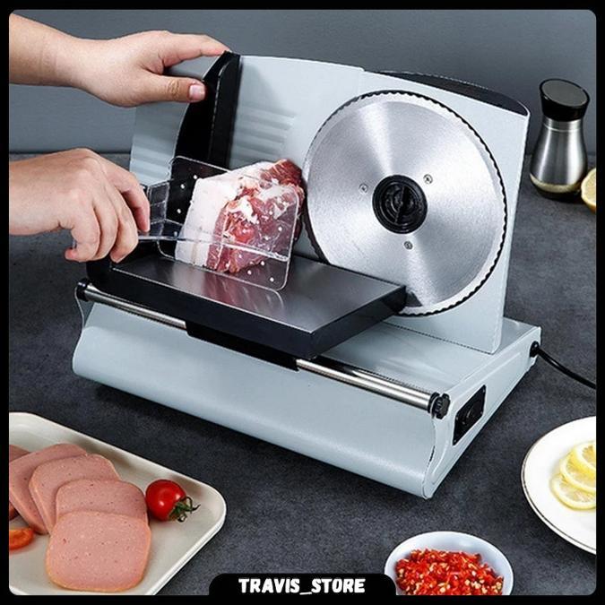 NEW Meat Slicer Otomatis Sayuran Pemotong Daging Beku Mesin Pengiris Pemotong Daging Otomatis Food