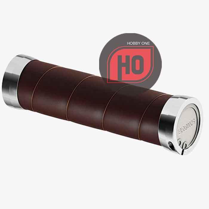 BROOKS ENGLAND SLENDER LEATHER GRIPS - HAND GRIP