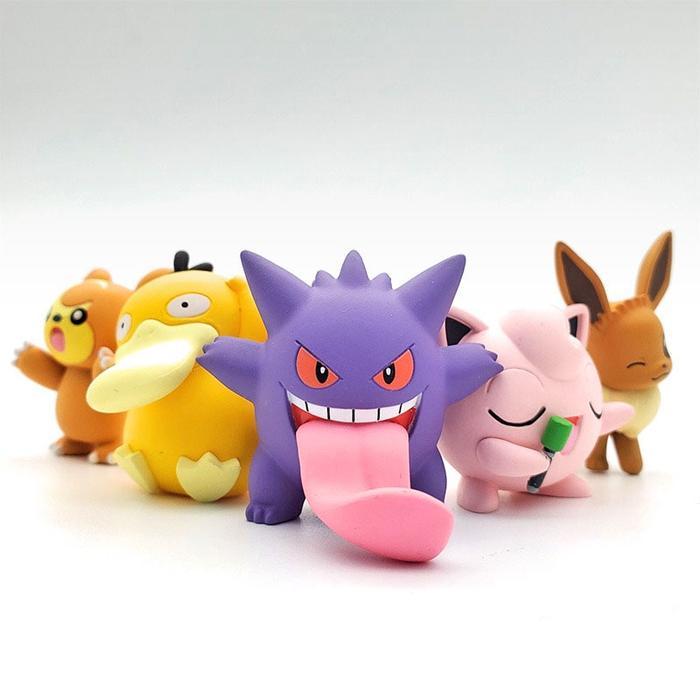 GASHAPON POKEMON MOVE SNATCH VARIOUS MOVES PSYDUCK EEVEE JIGGLYPUFF TEDDIURSA GENGAR