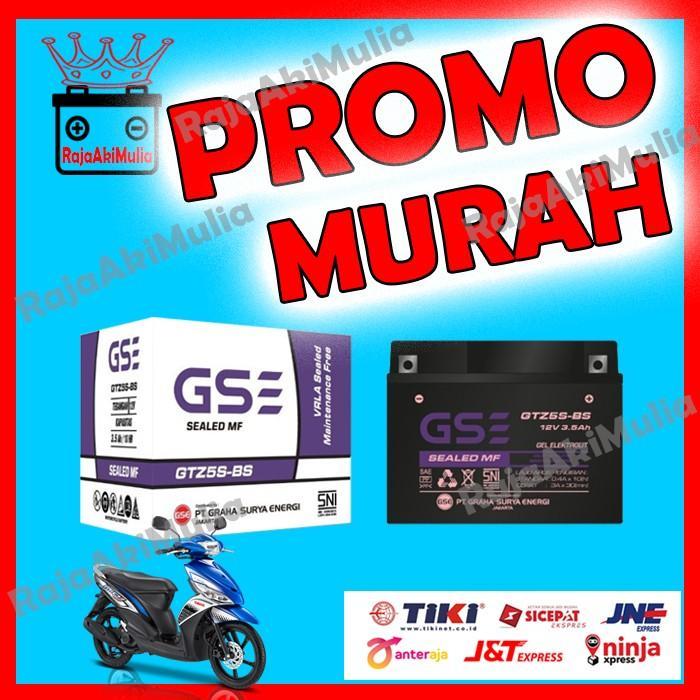 Aki Motor Suzuki Shogun 125 Gtz5S Gs E Aki Kering Mf