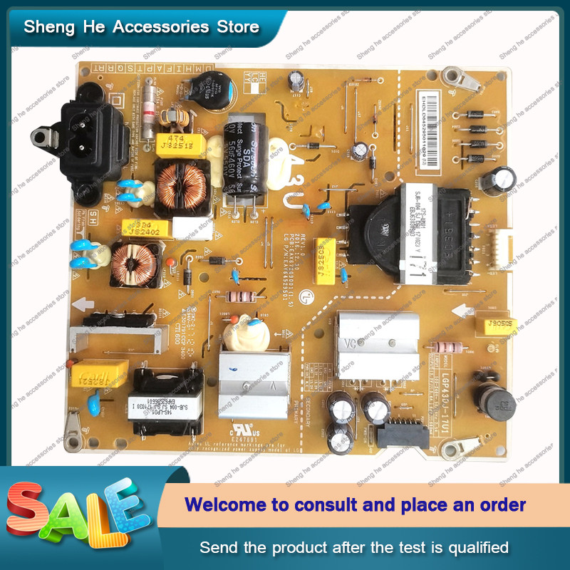 Power Board Card suitable for 43 inch LCD TV 43LG63CJ-CA LGP43DJ-17U1 EAX67209001 EAY64529501