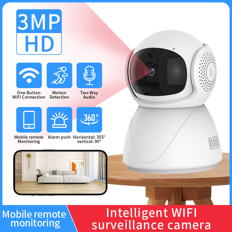 Fhd Wireless Wifi Camera Ptz Ip Cctv Security Protector Surveillance Camera Auto Tracking Baby Monit