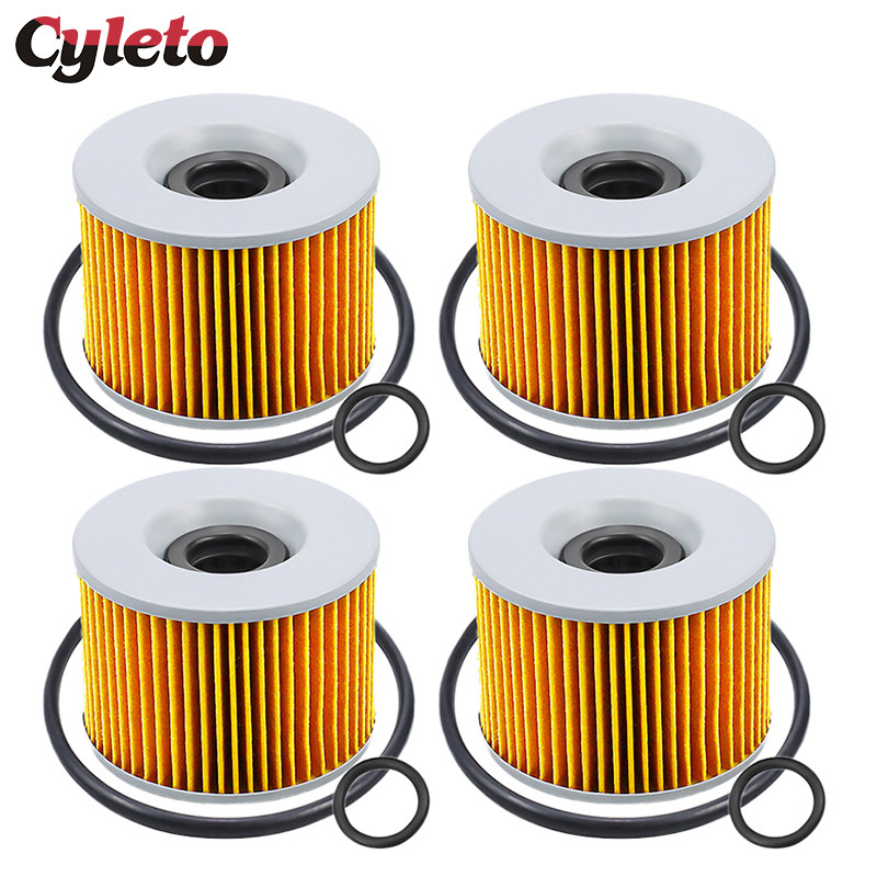1/2/4 Pcs Motorcycle Oil Filter for Kawasaki KZ400 KZ440 KZ550 KZ650 KZ700 KZ750 KZ1000 KZ1100 KZ 40