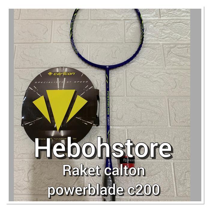 Raket Badminton Carlton Powerblade C200+Grip Original