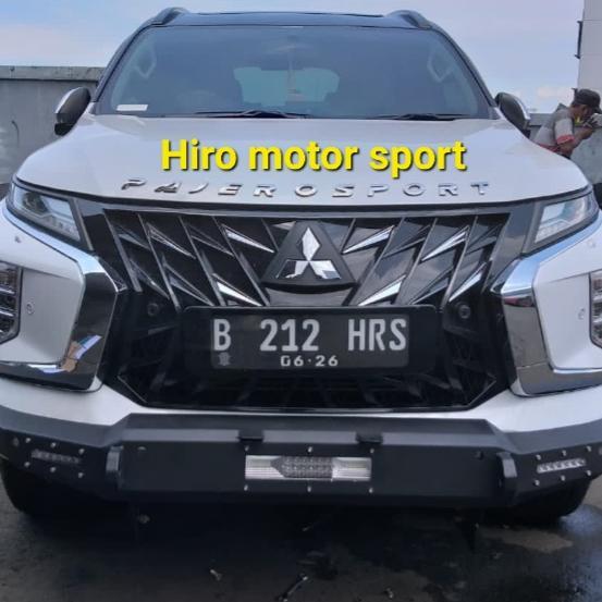 tanduk depan pajero facelife model overland full plat - M23 Auto ACC