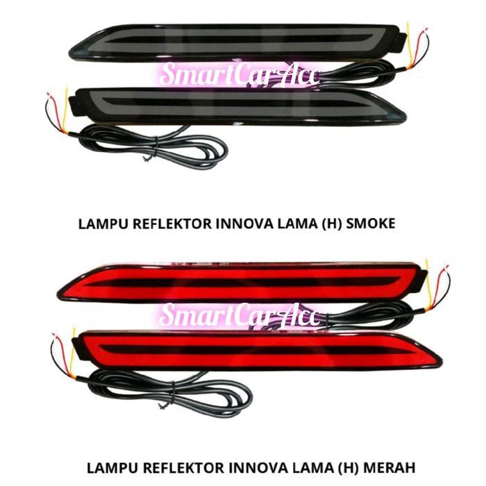 Lampu Reflektor Bemper Belakang Led Toyota Innova Inova 2009-2015