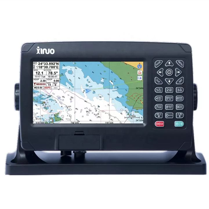 xinuo XF-607B 7-Inch Marine electronics maritime navigation communication GNSS GPS chart plotter cla