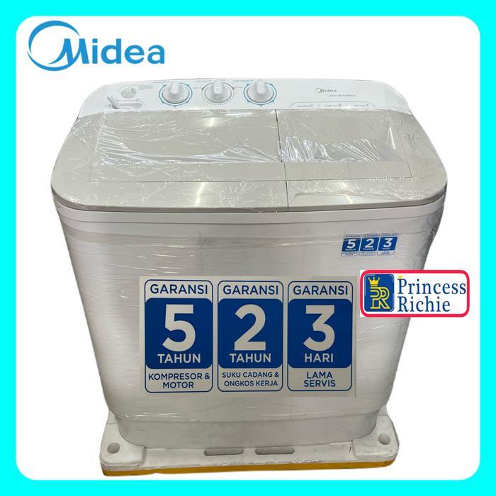 Mesin cuci Midea 2 tabung MTD79