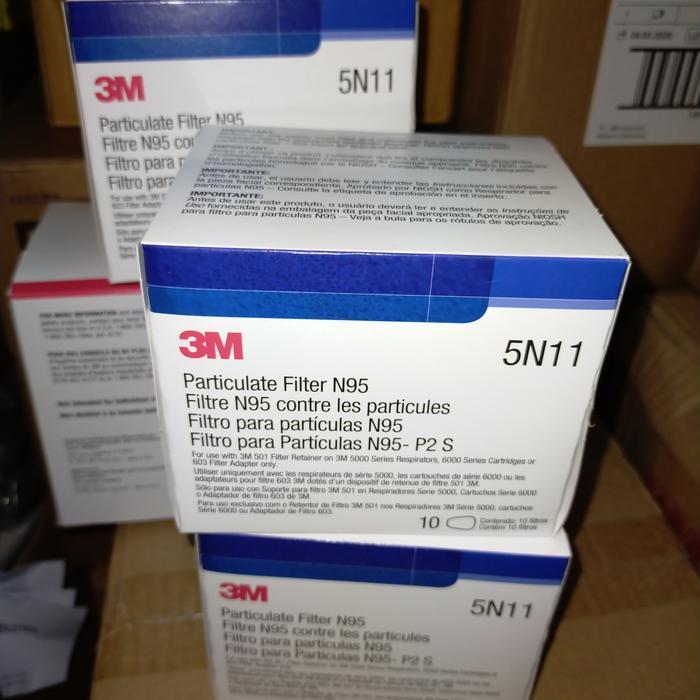 Promo 3M particulate filter n95. 5N11. harga per box