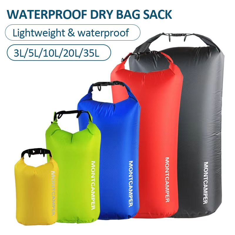 3/5/10/20/35L Waterproof Dry Bag Sack Outdoor Ultralight Drifting Swimming Clothes Storage Bag
