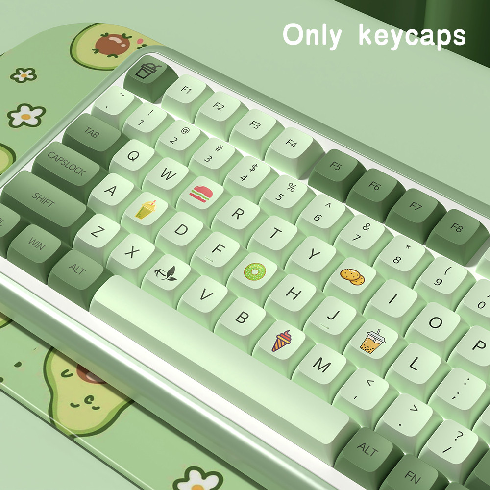 XDA Profile PBT keycaps Brazilian Korean Japanese Russian Spanish French Matcha keycap For
