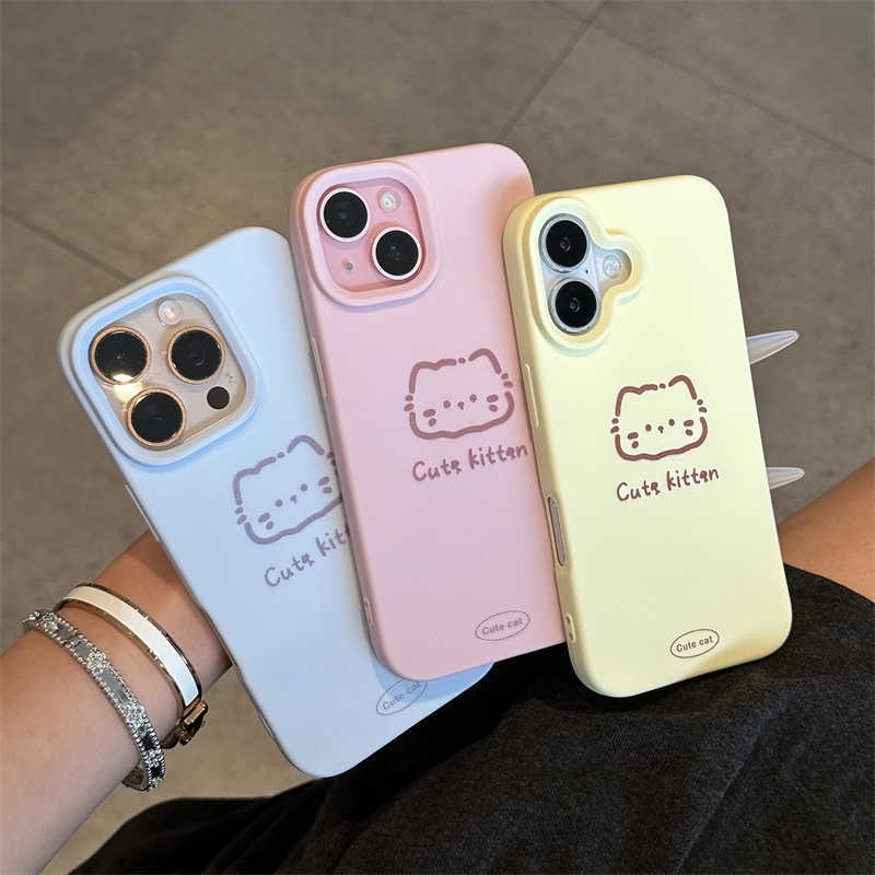 Kucing [Case Infinity] Garis Casing Hp Redmi 15 15C A5 13X 13 13C Note 14 4G 5G Lucu Silicone Terbar