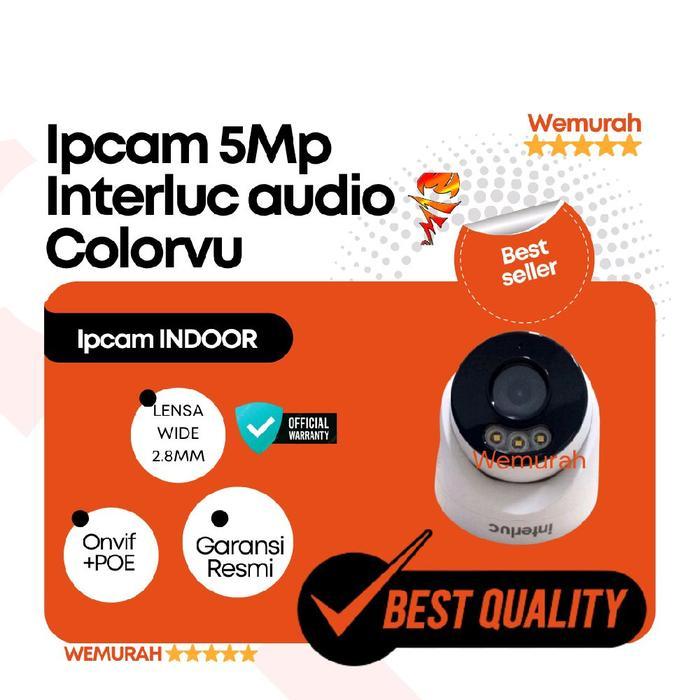 Baru Cctv Indoor Ipcam Interluc 5MP - Ipcam cctv 5MP - cctv 5MP