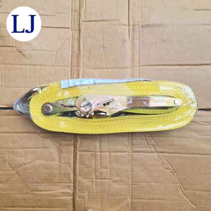 REDTEC WEBBING CARGO LASHING 5 TON X 10 METER RATCHET TIE DOWN / TRACK BELT 10 MTR