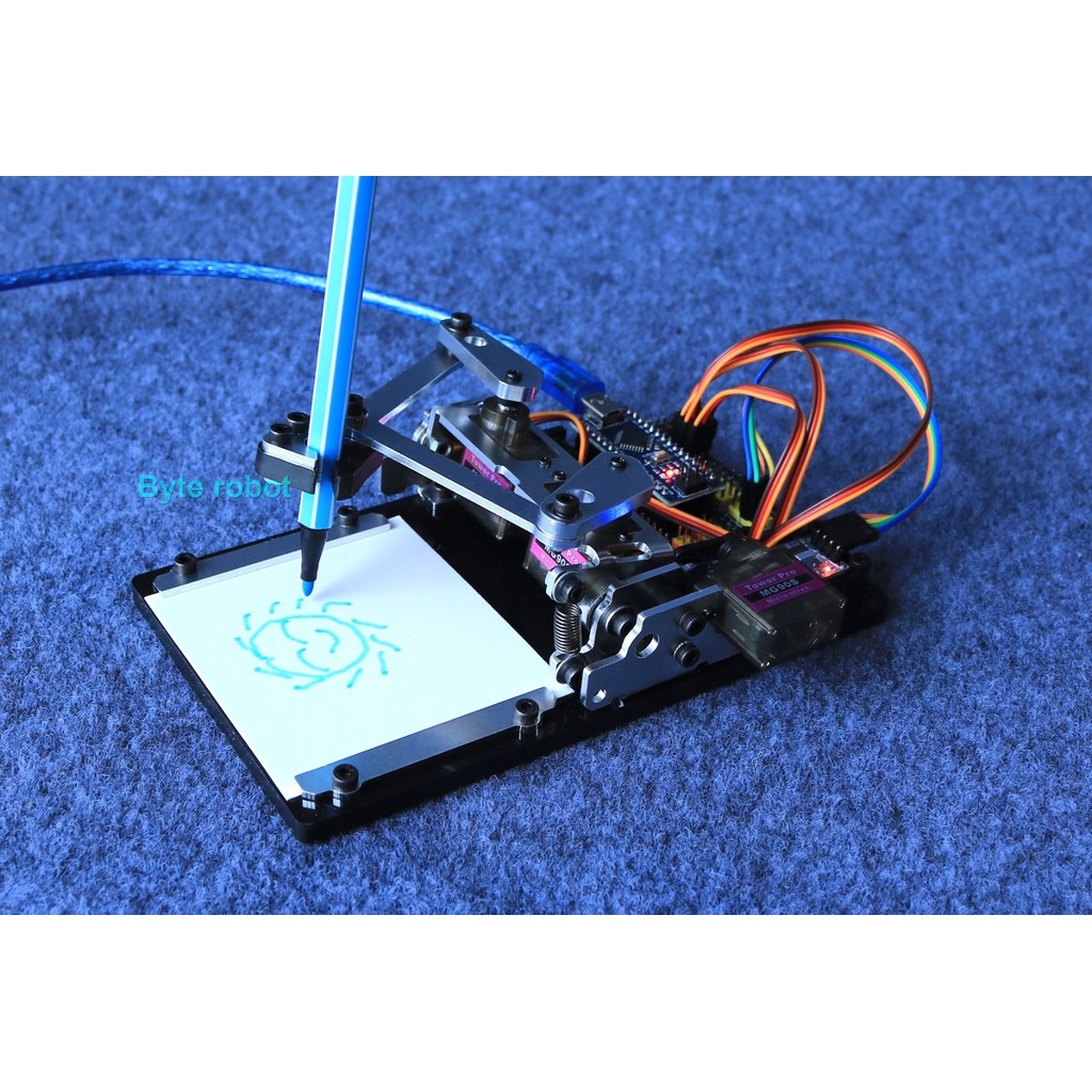XY Plotter Robot Arm With MG90 APP Drawing Sketchboard Manipulator For Arduino Robot DIY Kit