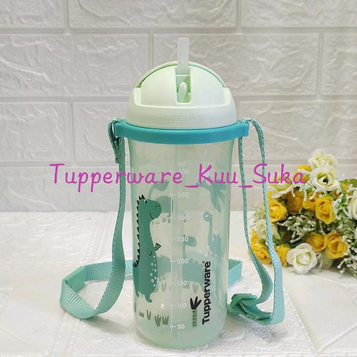 Kiddos Tumbler Tupperware Botol Minum Sedotan Anak Tupperware dufanstore