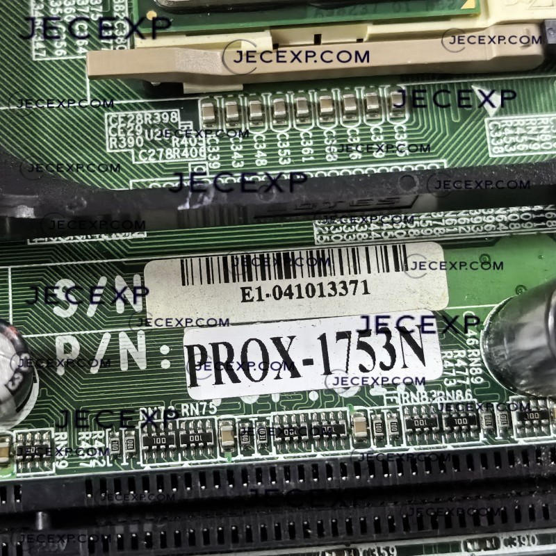 PROX-1753N P/N: PROX1750 Ver: G1A Socket 478 DDR P4 Industrial Computer Motherboard Tested Working