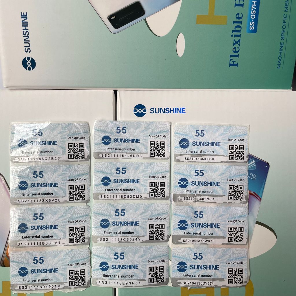 New Fast Send Picture Virtual QR Code Cuts 55 Cut Times Sunshine RL-870C SS-890C Pro Max 890c Mini