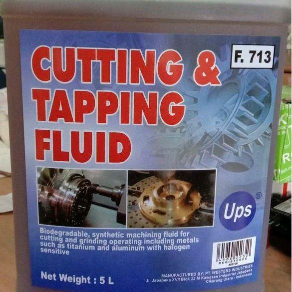 CUTTING TAPPING FLUID UPS F 713,CAIRAN OLI DROMUS BROMUS COLLANT