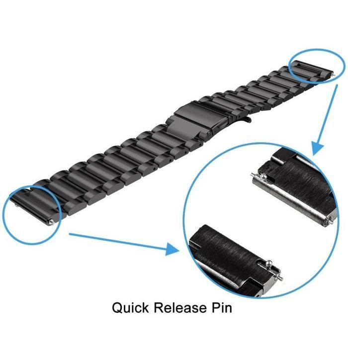 reniaofficial STAINLESS STEEL METAL BAND STRAP TALI JAM FOR MI WATCH S1