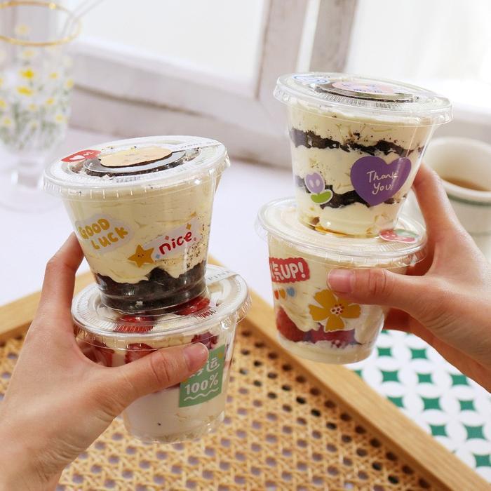 Dessert Cup 250ml / Box Tiramisu Salad /Mika Dessert Cup 250ml