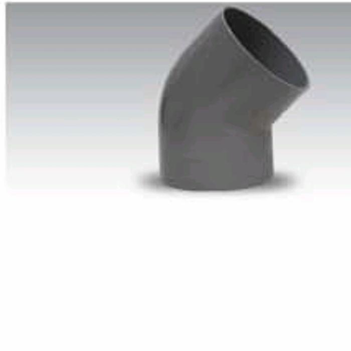 Ellbow Pvc 3"Inch 45Aw Rucika -Knee Paralon