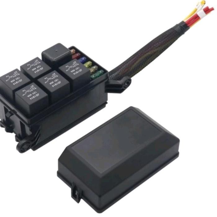 Fuse box 5 relay 6 sekering universal